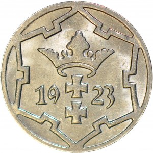 Free City of Gdansk, 5 pfennigs 1923, minted
