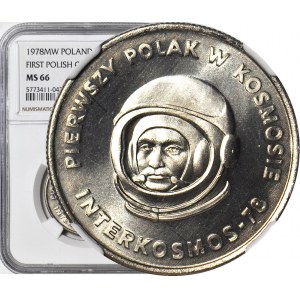 20 gold 1978, Intercosmos, minted