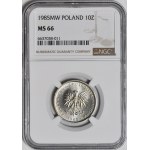 10 Gold 1985, postfrisch