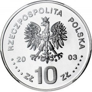 10 Gold 2003 Stanislaw Leszczynski, Halbfigur