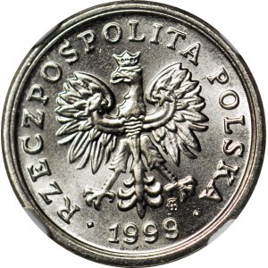 10 Pfennige 1999, seltener, postfrisch