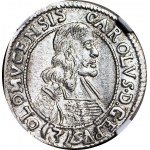 Austria, Olomouc, Charles II of Lichtenstein, 3 krajcars 1668