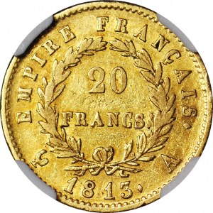 France, Napoleon I, 20 francs, 1813 A, Paris