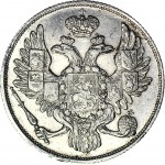 RR-, Rosja, Mikołaj I, 3 ruble 1830 СПБ, Petersburg, PLATYNA, rzadkość