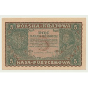 5 poľských mariek 1919, séria BT