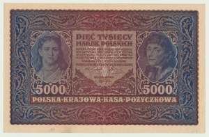 5000 Polish marks 1919, 2nd Series E