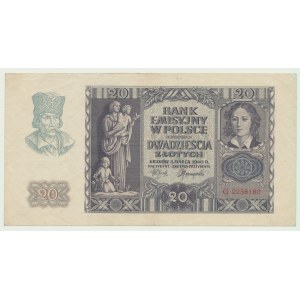20 gold 1940, G series