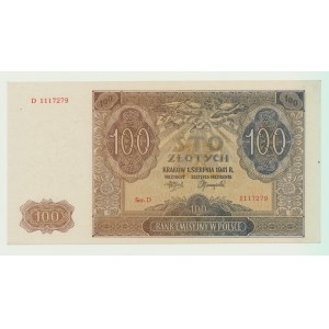 100 złotych 1941, ser. D
