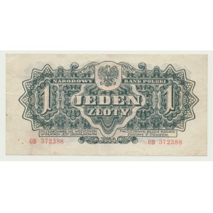 1 złoty 1944 ...owym, ser. OB