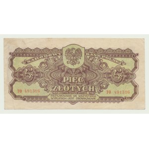 5 zl 1944 ...verdanken, Käse. AN
