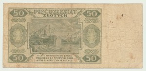50 zloty 1948, early BA series