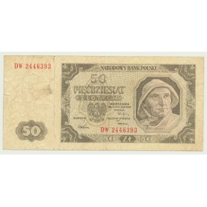 50 Zloty 1948, Serie DW