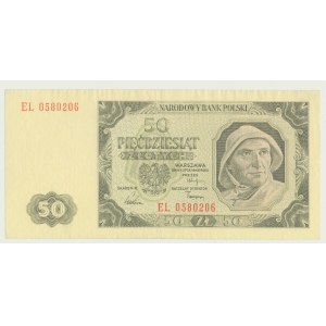 50 zloty 1948 - ser. EL, curiosity, rare from circulation