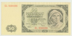 50 zloty 1948 - ser. EL, curiosity, rare from circulation