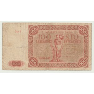 100 złotych 1947, ser. E
