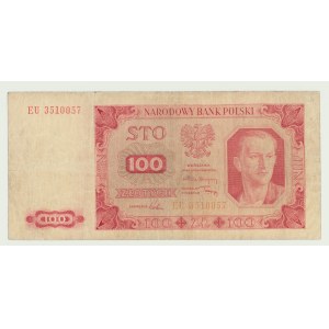 100 złotych 1948 - seria EU