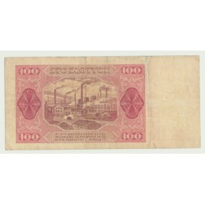 100 złotych 1948 - seria EU