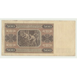 500 złotych 1948, ser. AM