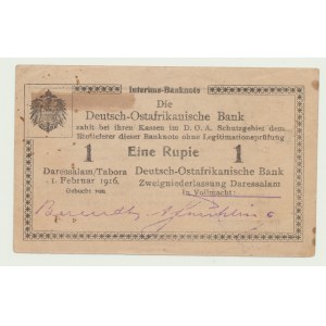 Niemcy, Afryka Wschodnia, 1 Rupia 1916