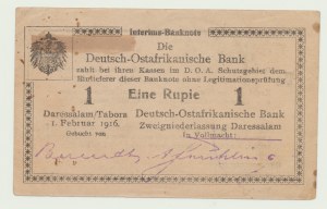 Germany, East Africa, 1 Rupee 1916