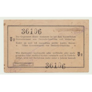 Niemcy, Afryka Wschodnia, 1 Rupia 1916