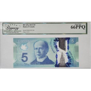 Kanada, 5 dolarów 2013