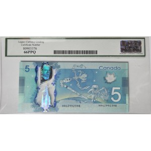 Kanada, 5 dolarów 2013