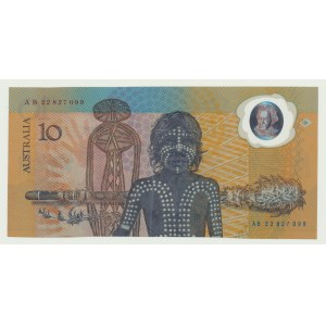 Australia, 10 dolarów (1988), polimerowe