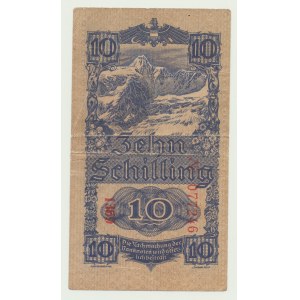 Austria, 10 szylingów 1945, Nr 6 cyfr