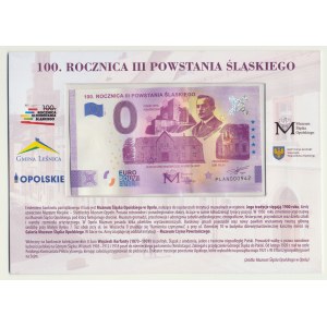 0 Euro 2021, 100th Anniversary of the Third Silesian Uprising in a blister pack (edition of 100pcs).