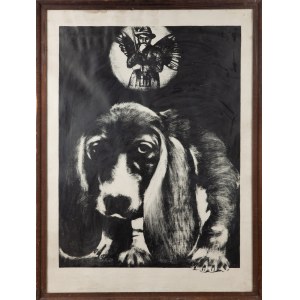 Czesław PODGÓRSKI (1935-2013), Pies myśliwski, 1973