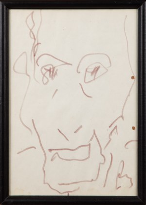 Adam ŻEBROWSKI (1897-1993), Głowa mężczyzny
