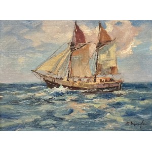 Eugeniusz DZIERŻENCKI (1905-1990), At Sea