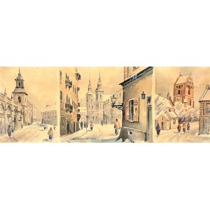M.H. Lechowski, Warsaw Triptych (1937)