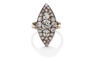 Diamond ring 2nd half of 19th century.