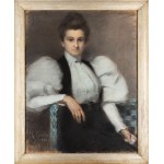 Maria Lübbes (1847 Hamburg-Altona - 1939 München), Porträt von Iza Boznańska, 1894