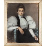 Maria Lübbes (1847 Hamburg-Altona - 1939 Munich), Portrait of Iza Boznanska, 1894