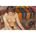 Maria Melania Mutermilch Mela Muter (1876 Warsaw - 1967 Paris), Nude by the Stove, ca. 1930