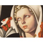 Tamara Lempicka (1895 Moskau - 1980 Cuernavaca, Mexiko), Frau in polnischer Tracht (La Polonaise), ca. 1933