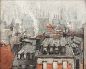 Alicja Halicka (1894 Kraków - 1975 Kraków), Paryskie dachy