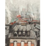 Alicja Halicka (1894 Krakow - 1975 Krakow), Parisian roofs