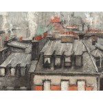 Alicja Halicka (1894 Krakov - 1975 Krakov), Parížske strechy
