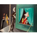 Mara Rucki (née en 1920), Marionnette (Le Guignol), 1944