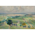 Michalina Krzyżanowska (1883 Warschau - 1962 Warschau), Landschaft in der Umgebung von Kazimierz Dolny an der Weichsel