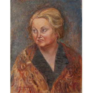 Stanisława BOLESŁAWSKA (20th-20th century), Portrait, 1983