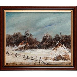 B. TACHOWICZ (20th century), Winter Landscape