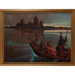 Stanisław WOCJAN (1903-1974), Retour des Polonais d'une expédition, 1971