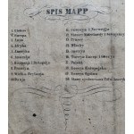HERKNER Józef - Atlas geograficzny złożony z 20 mapp. Warszawa [1857]