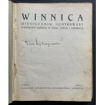 [Bruno Jasieński] WINNICA. Miesięcznik ilustrowany poświęcony kobiecie w życiu, sztuce i anegdocie. Zeszyt 1 i 2. Warszawa [1925].