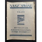 [Bank Polski / Numizmatyka] NASZ ŚWIAT. Nr. 4. Warszawa[1934]